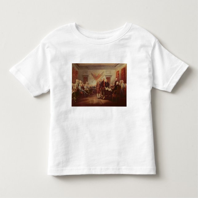 Signing the Declaration of Independence, 4th Toddler T-shirt (Front)
