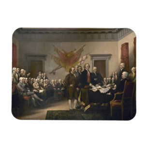 Signing the Declaration of Independence, July 4th Magnet