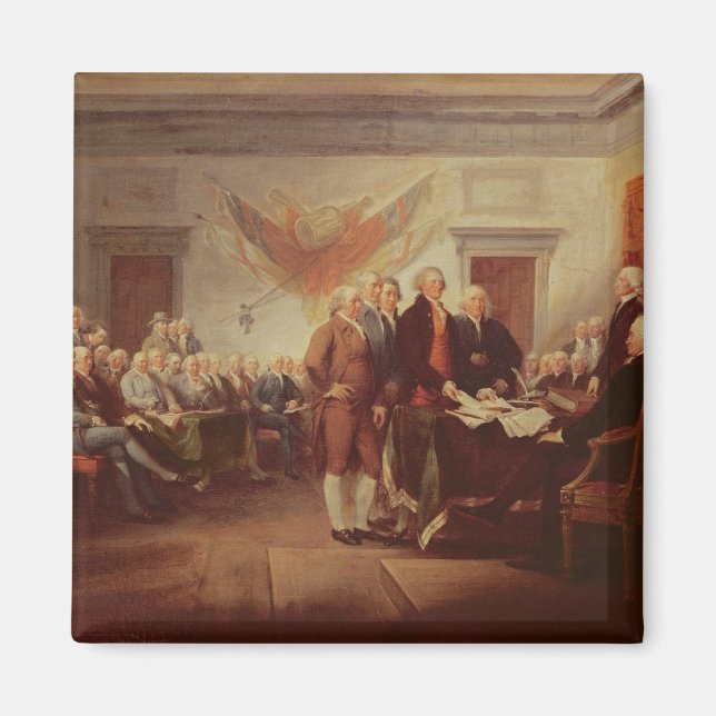 Signing the Declaration of Independence Magnet (Front)