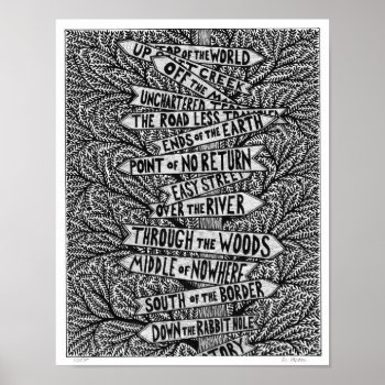 Signpost #1 Poster by elihelman at Zazzle