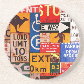 Signs Drink Coaster