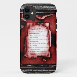 Signs From The Children iPhone 11 Case