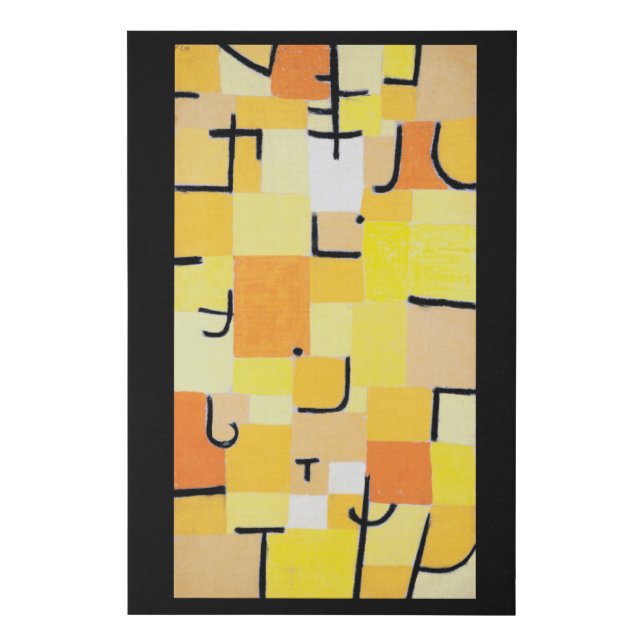 Signs in Yellow, Paul Klee (Front)