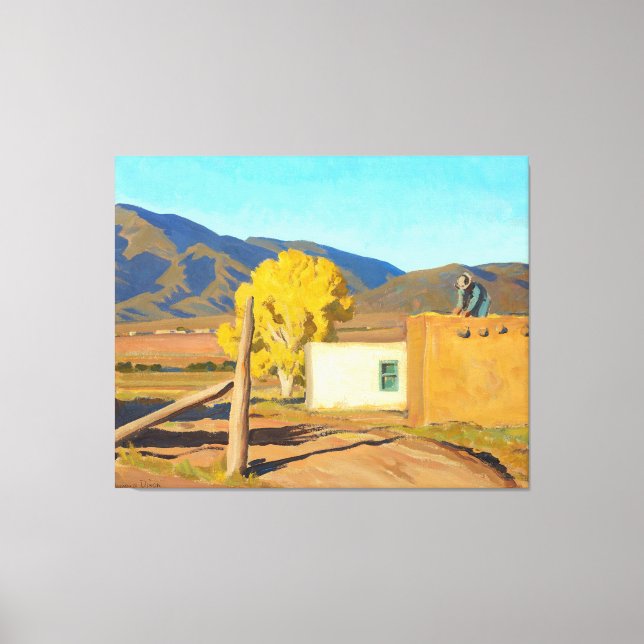 Signs of Autumn, 1931 by Maynard Dixon (Front)