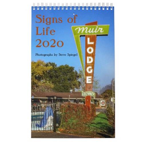 Signs of Life 2020 Calendar of Vintage Neon Signs