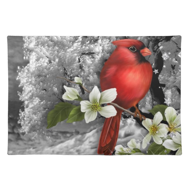 Signs Of Spring Cloth Placemat (Front)