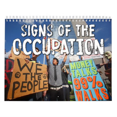 Signs of The Occupation Protests Calendar