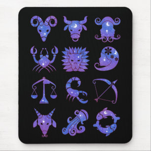Signs of the Zodiac Mousepad
