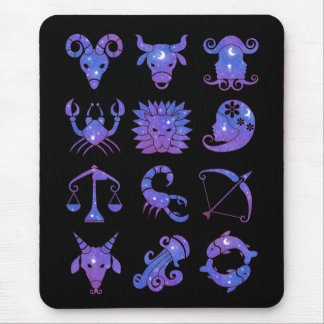 Signs of the Zodiac Mousepad
