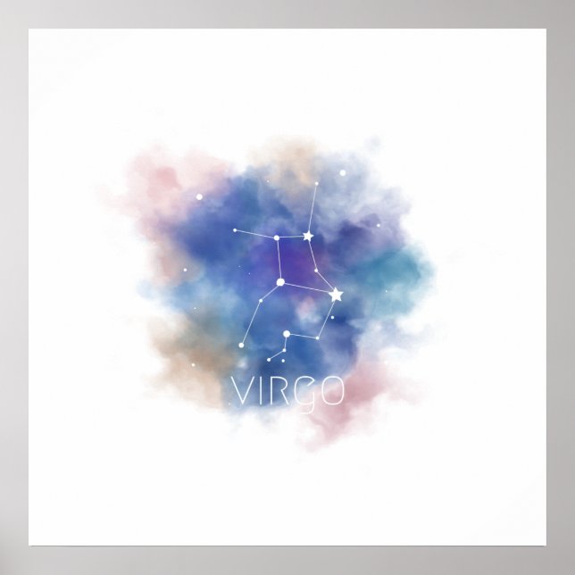 Signs of the Zodiac Poster - Virgo (Front)