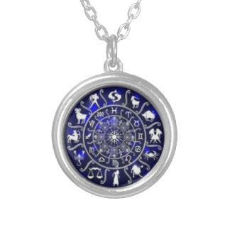signs of the Zodiac Silver Plated Necklace