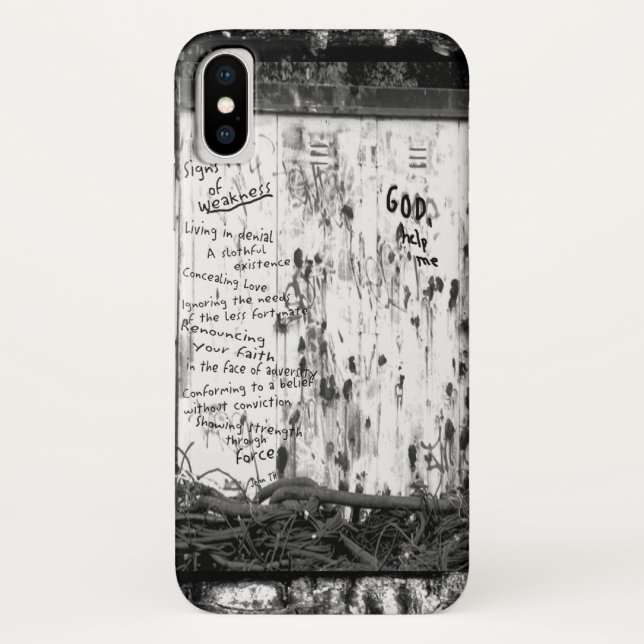 Signs of Weakness Case-Mate iPhone Case (Back)