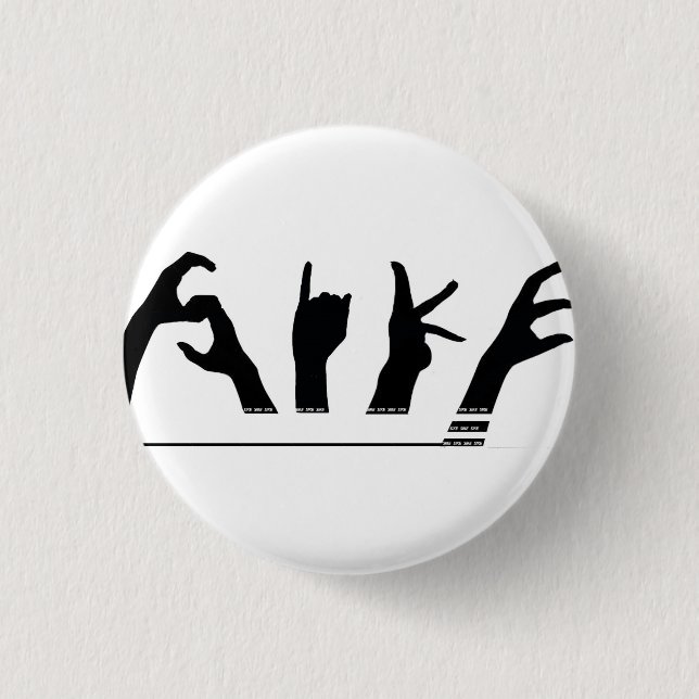 SiKE Button(Small) Pinback Button (Front)
