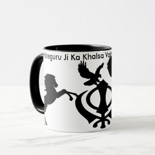 Sikh animals mug