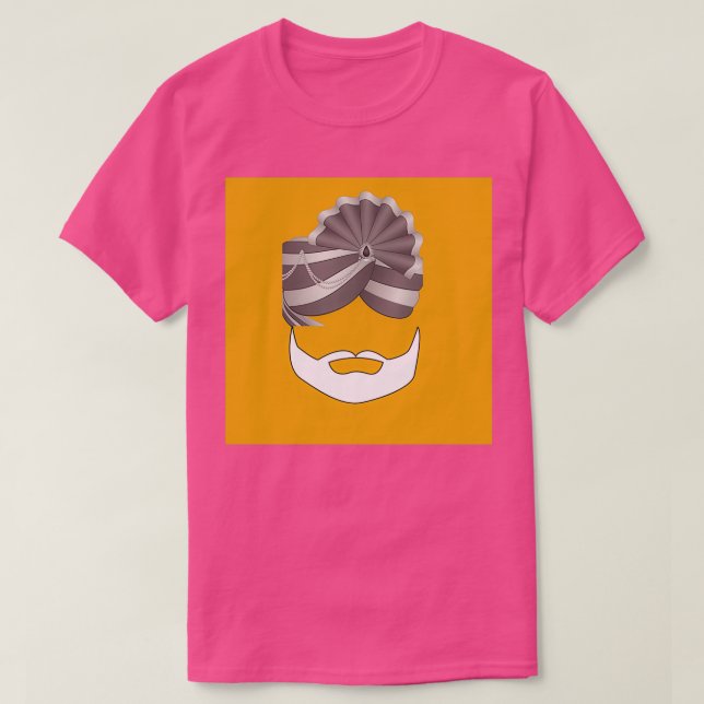 Sikh Design T-Shirt (Design Front)
