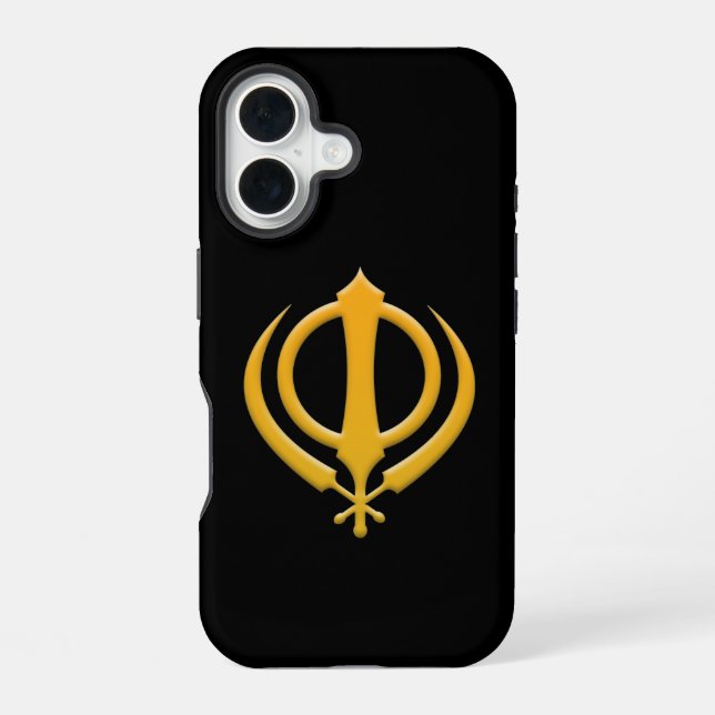Sikh Khanda Iphone Case (Back)