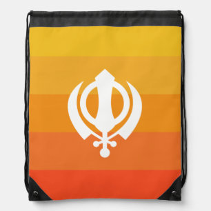 Sikh Khanda Symbol Backpack