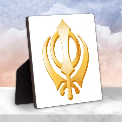 Sikh Symbol Plaque