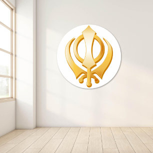 Sikh Symbol Wall Decal