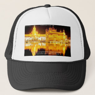 Sikh The Golden Temple In India Gifts & Tees Trucker Hat