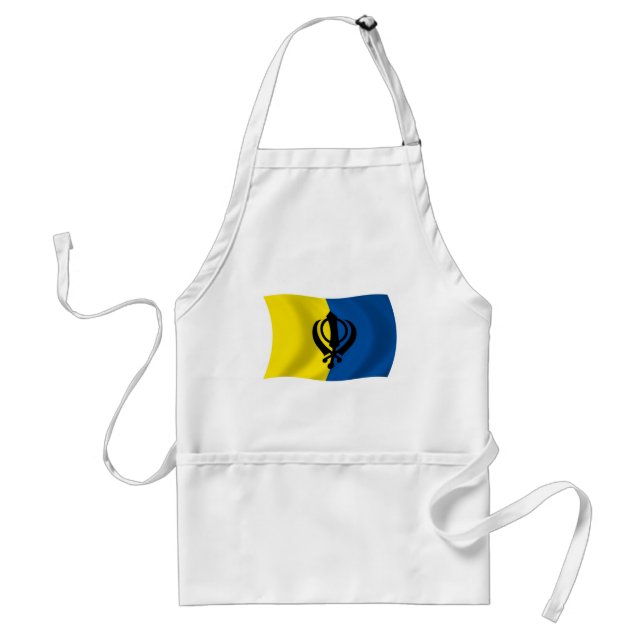 Sikhism Flag Apron (Front)