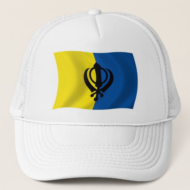 Sikhism Flag Hat (Front)