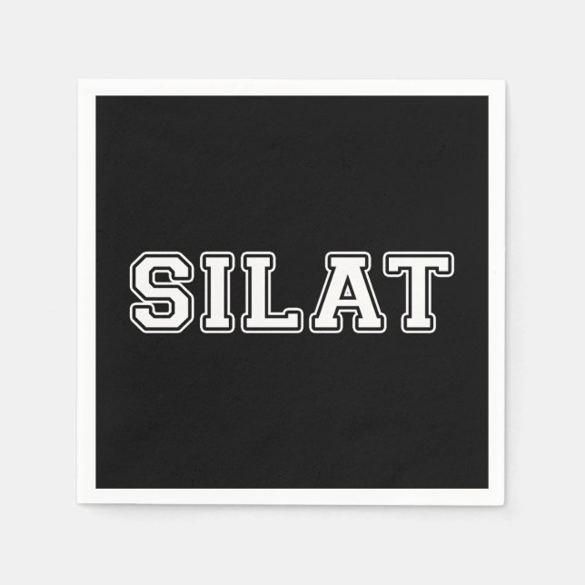 Silat Napkins (Front)