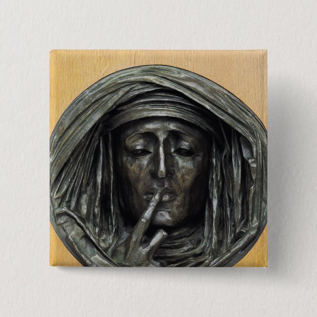 Silence, 1848 button (Front)