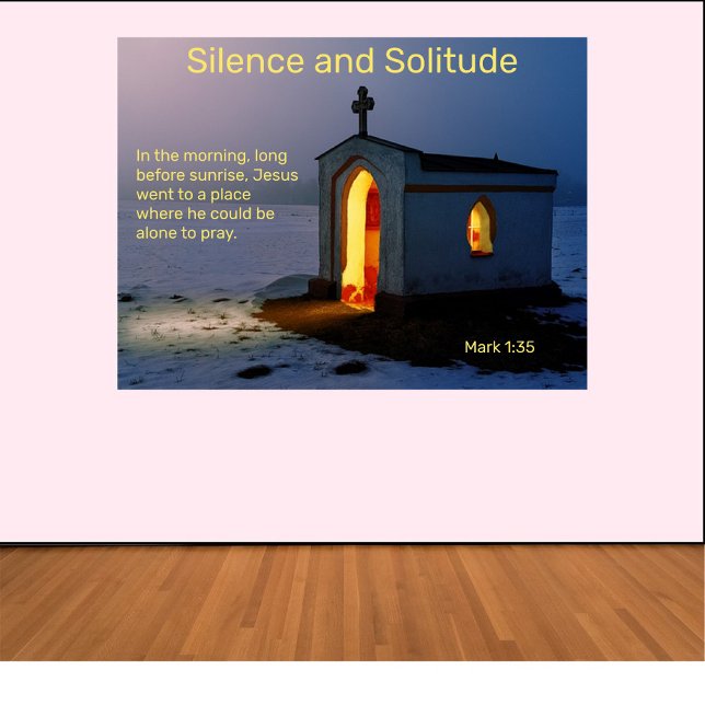 Silence and Solitude Poster (Creator Uploaded)