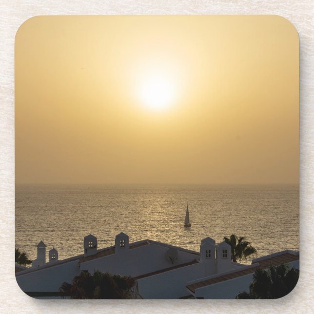 Silence Beverage Coaster (Front)