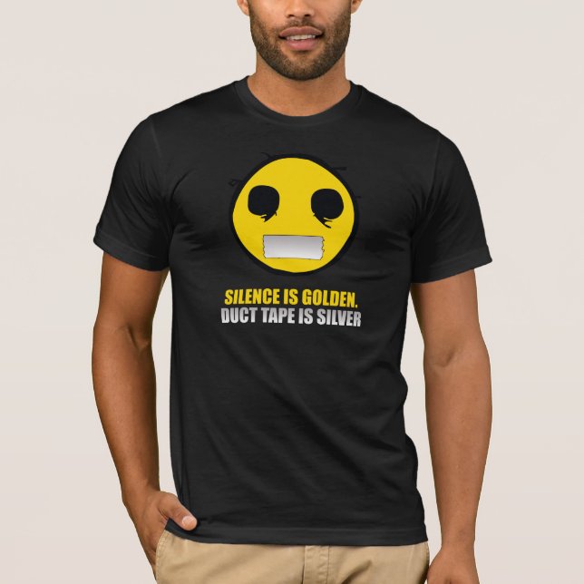 SILENCE IS GOLDEN T-Shirt (Front)