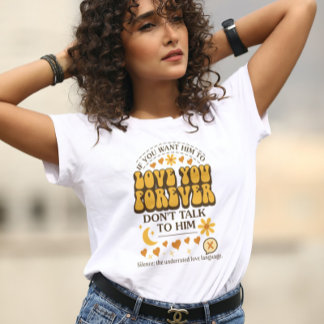 Silence Is Sexy – Retro Relationship Humor Tee