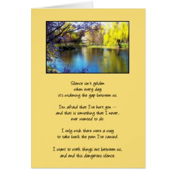 Silence Isn't Golden...relationships by inFinnite at Zazzle