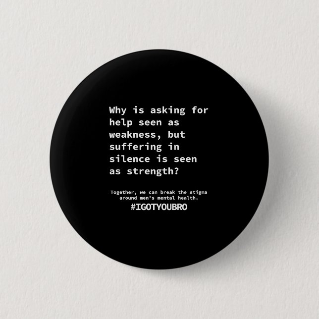 Silence No More Sticker  Button (Front)