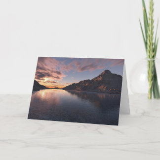 Silence of dusk card