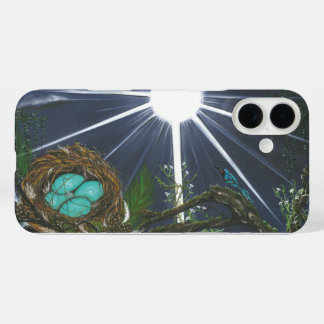 Silence of Sacred Space iPhone 16 Plus Case