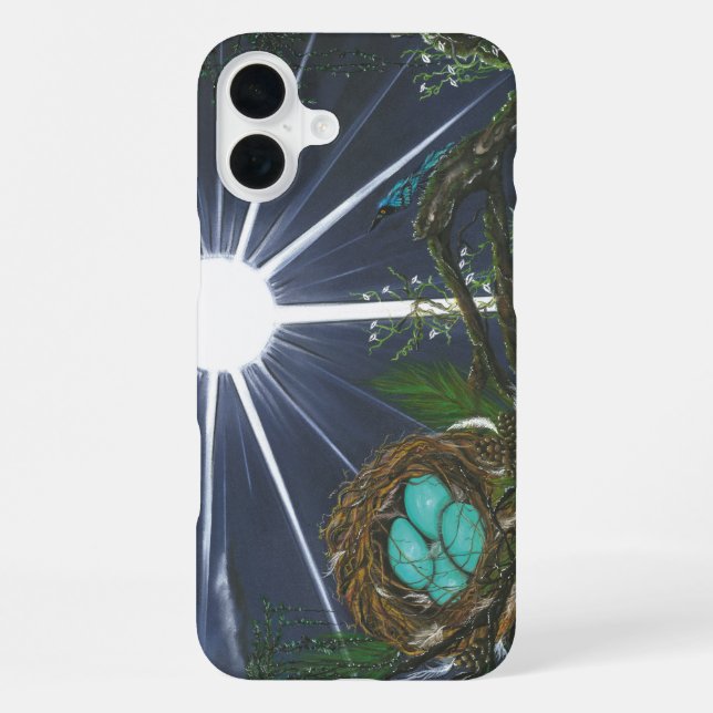 Silence of Sacred Space Iphone Case (Back)