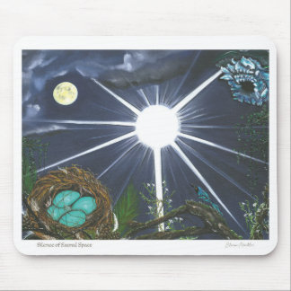 Silence of Sacred Space Mouse Pad