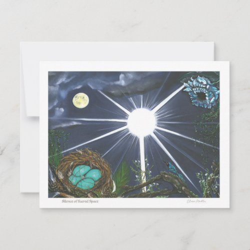 Silence of Sacred Space Note Card