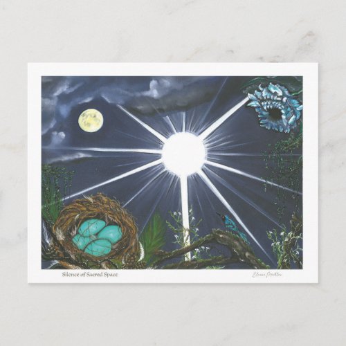 Silence of Sacred Space Postcard