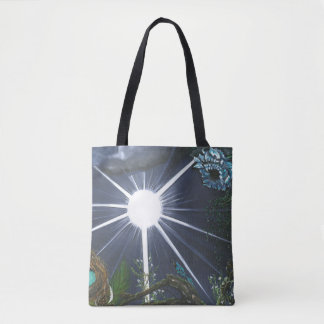 Silence of Sacred Space Tote Bag