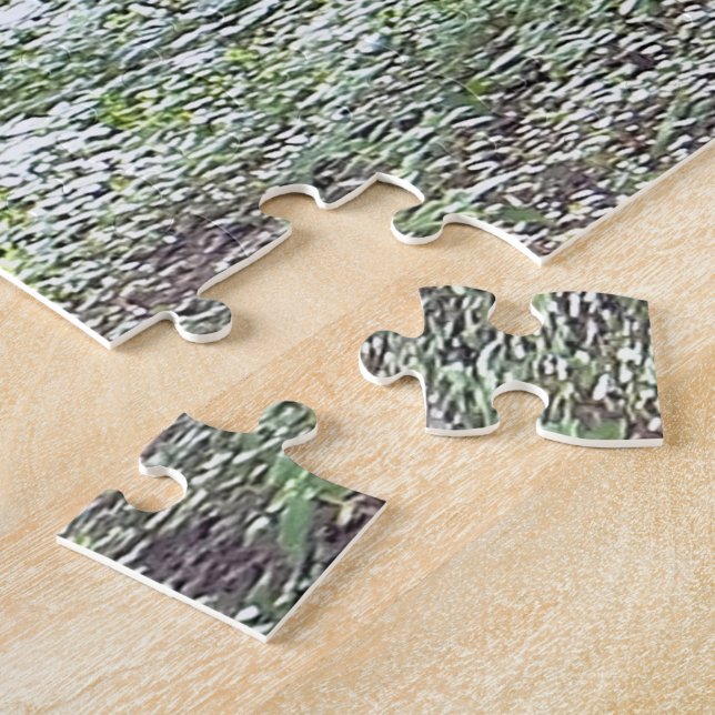 Silence of the Forest Jigsaw Puzzle (Side)