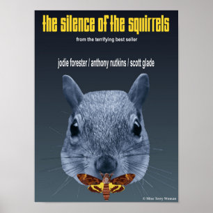 Silence of the Squirrels - a Parody Poster