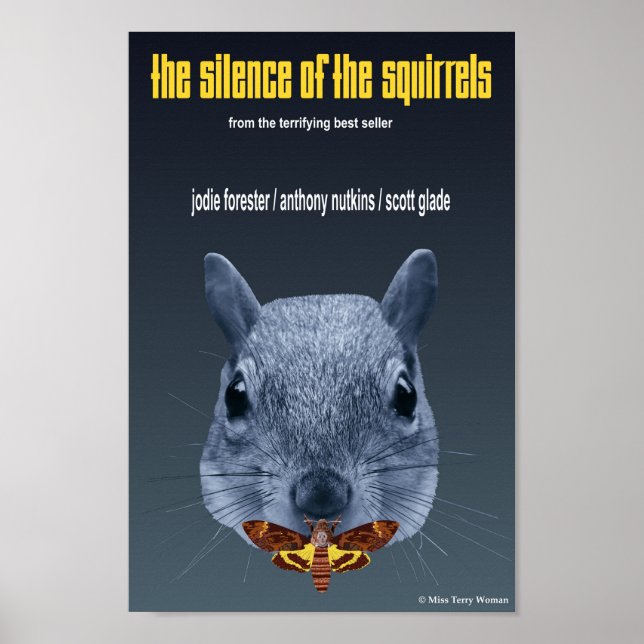 Silence of the Squirrels - a Parody Poster (Front)