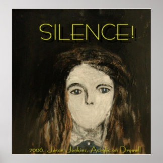 Silence! Poster