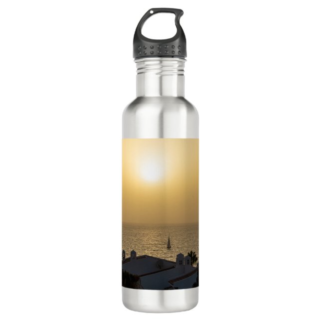 Silence Stainless Steel Water Bottle (Front)