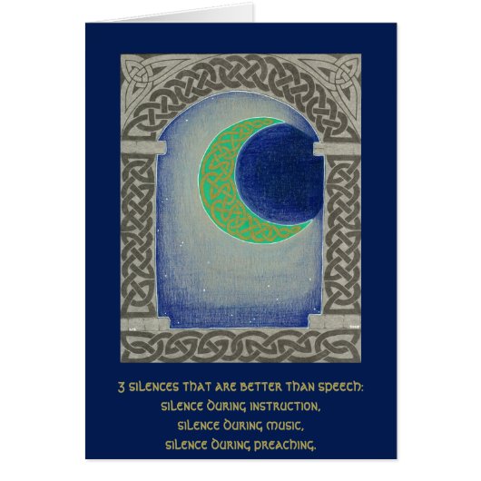 Silence Triad card (Front)