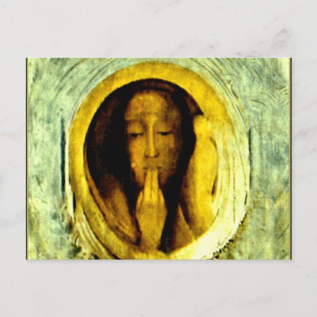 Silencio by Odilon Redon Postcard (Front)
