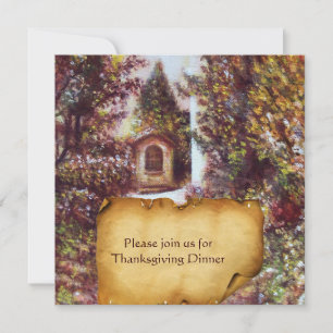 SILENT AUTUMN IN FLORENCE INVITATION