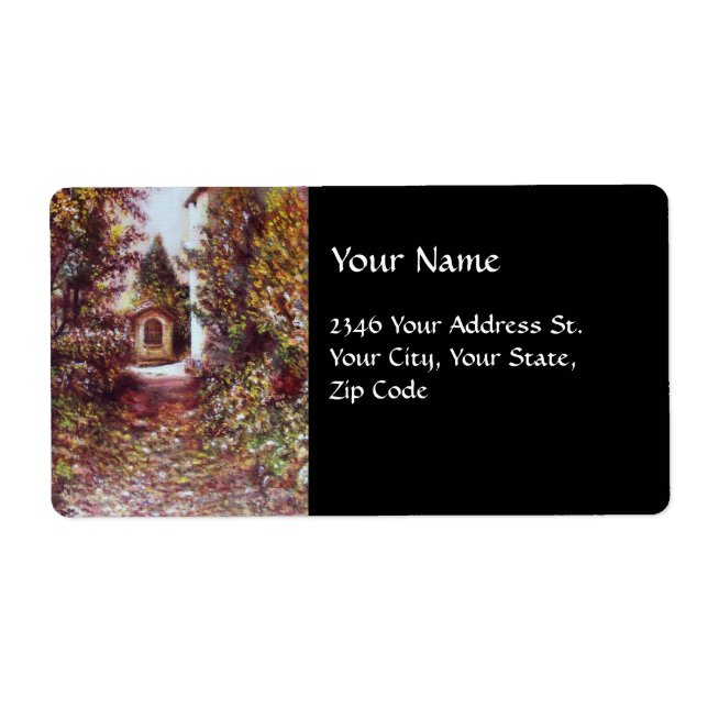 SILENT AUTUMN IN FLORENCE LABEL (Front)